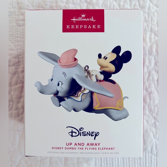 Disney Other - 2022 Disney Hallmark Dumbo and Mickey ornament.